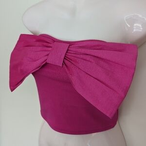 Thirty / thirty LA Pink bow tube top xs